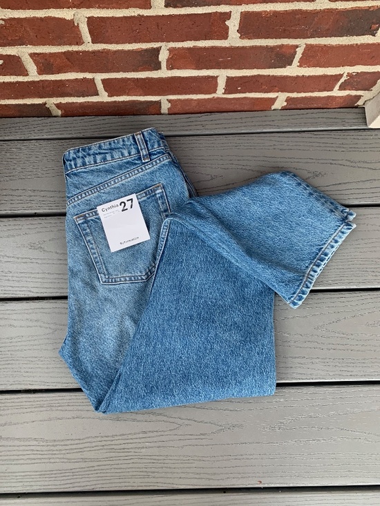 Reformation Denim - Reformation Cynthia High Rise Straight Jeans